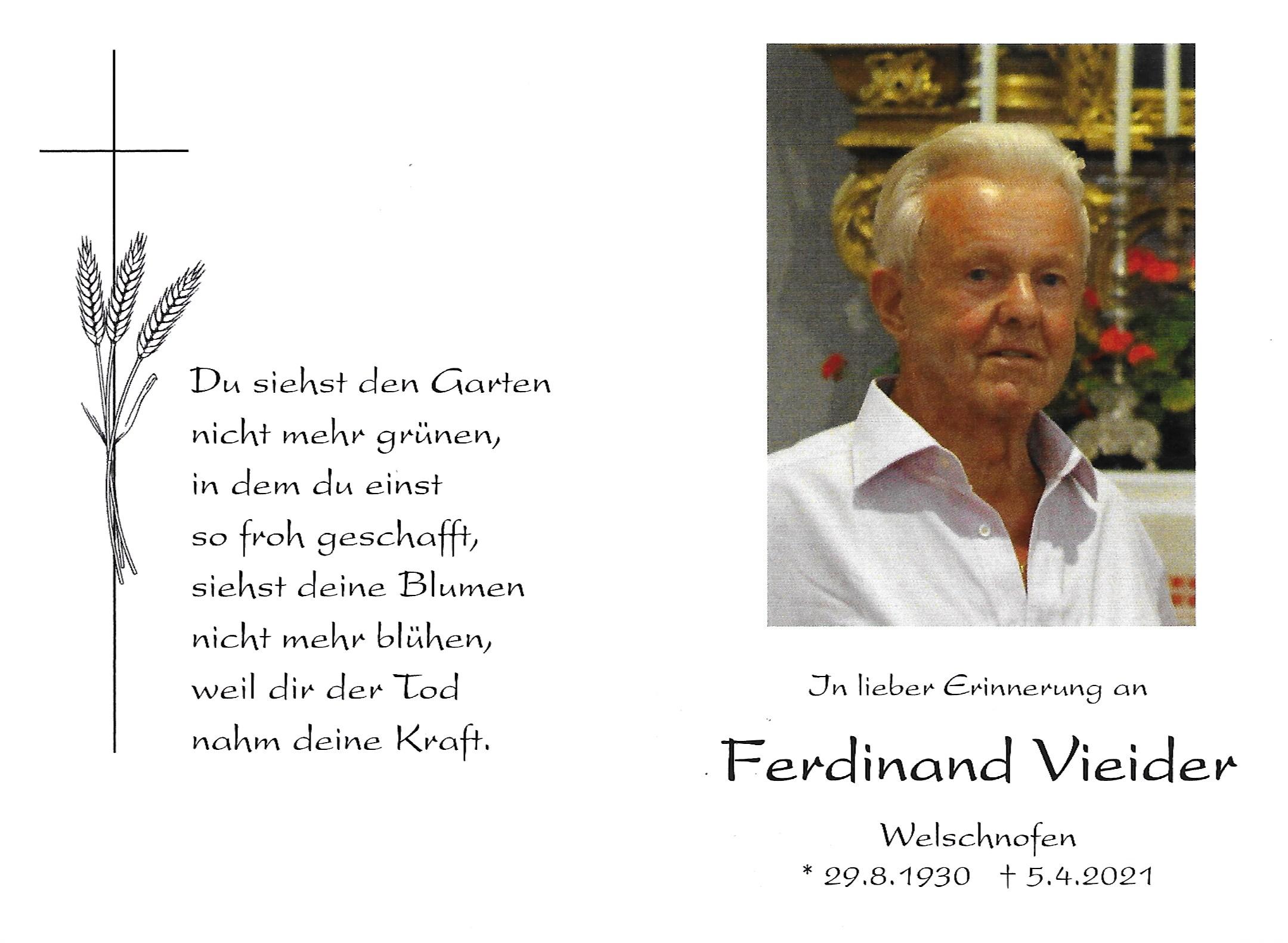 Ferdinand Vieider