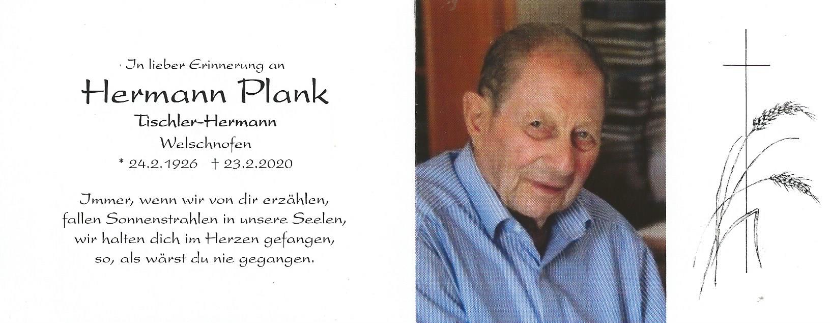 Hermann Plank Tischler