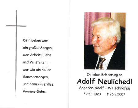 Adolf Neulichedl