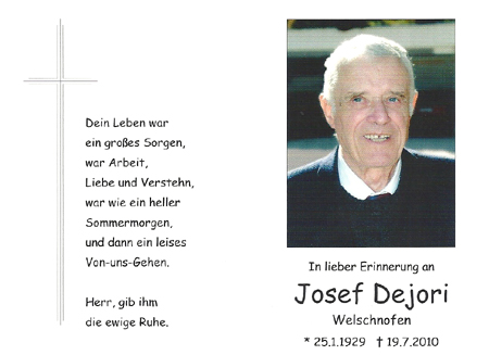 Josef Dejori