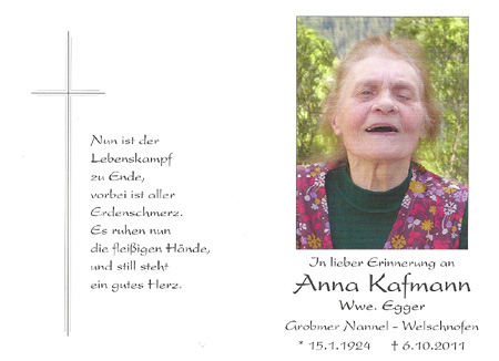 Anna Kafmann