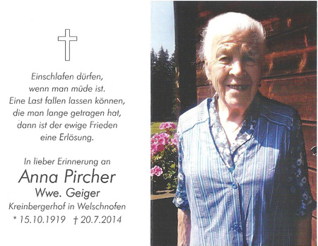 Anna Pircher Geiger