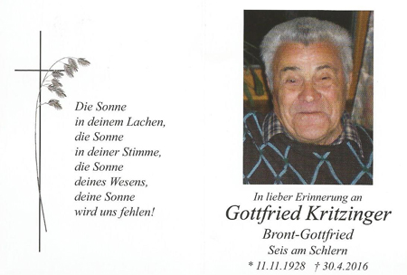 Gottfried Kritzinger